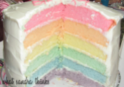rainbow dash layer cake.