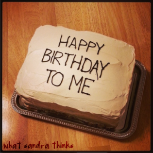 my cake.